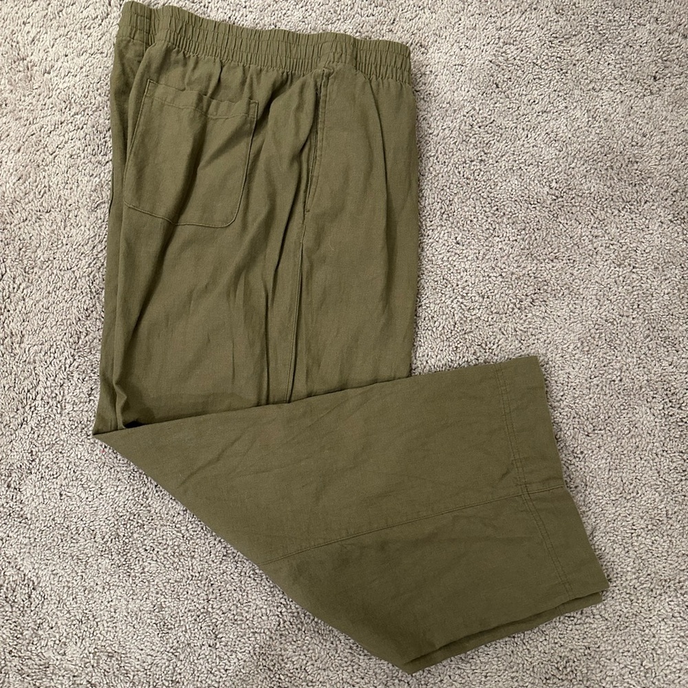 Old Navy Wide Leg Linen Pants - XL
